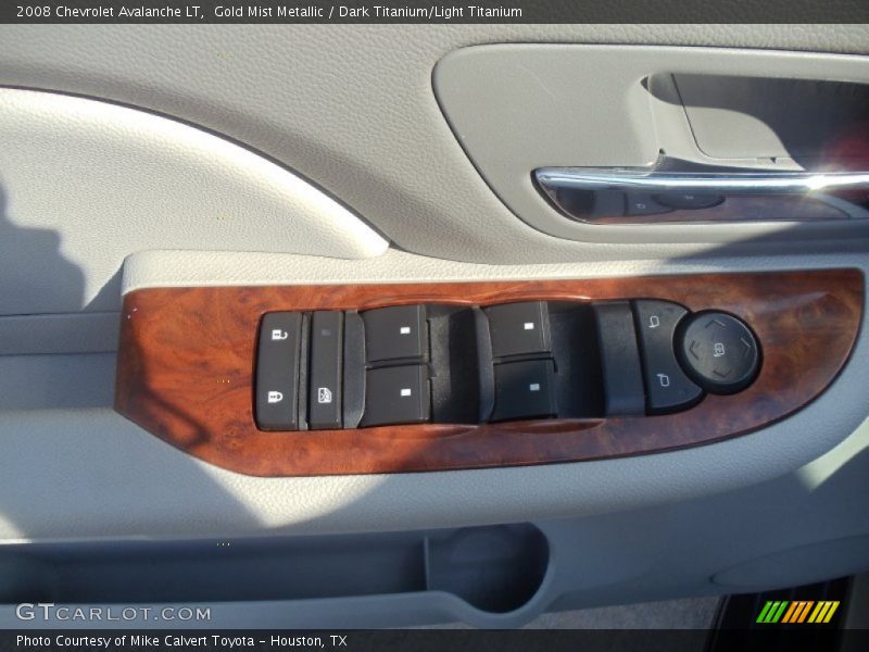 Gold Mist Metallic / Dark Titanium/Light Titanium 2008 Chevrolet Avalanche LT