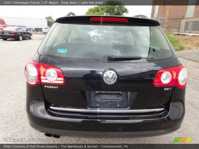 Deep Black / Latte Macchiato 2007 Volkswagen Passat 2.0T Wagon