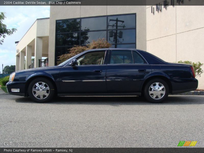 Blue Chip / Cashmere 2004 Cadillac DeVille Sedan