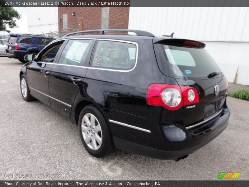Deep Black / Latte Macchiato 2007 Volkswagen Passat 2.0T Wagon