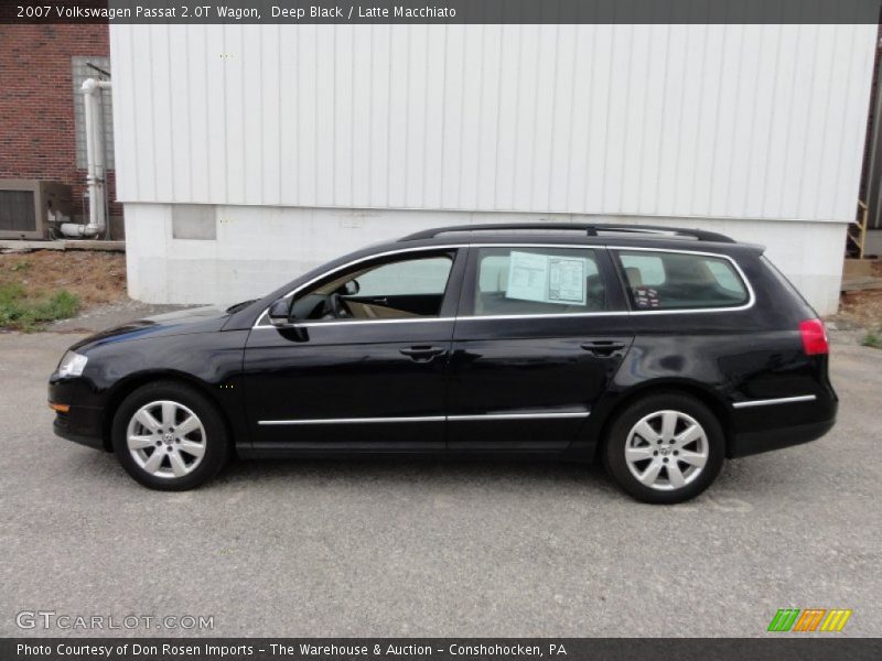 Deep Black / Latte Macchiato 2007 Volkswagen Passat 2.0T Wagon