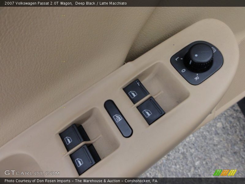 Deep Black / Latte Macchiato 2007 Volkswagen Passat 2.0T Wagon
