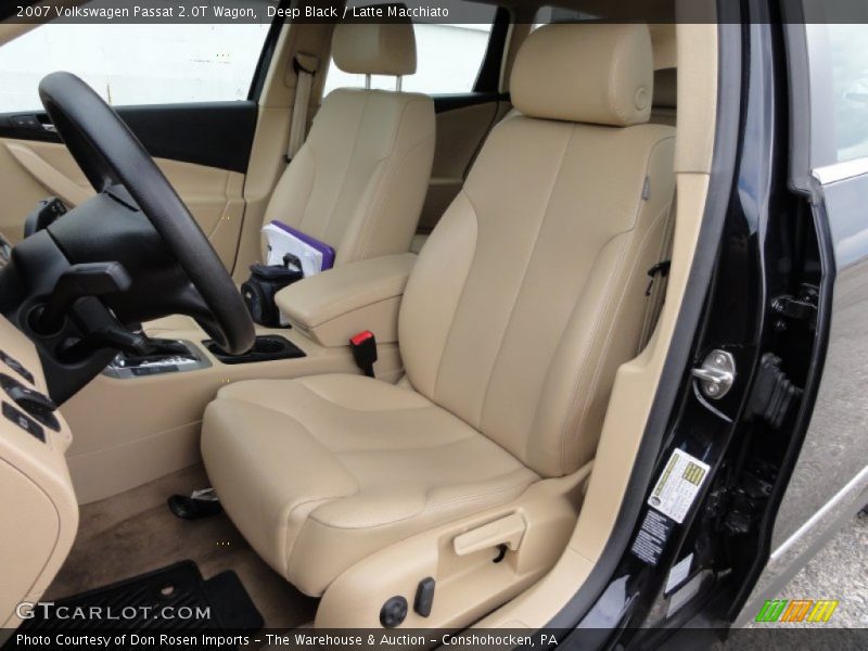 Deep Black / Latte Macchiato 2007 Volkswagen Passat 2.0T Wagon