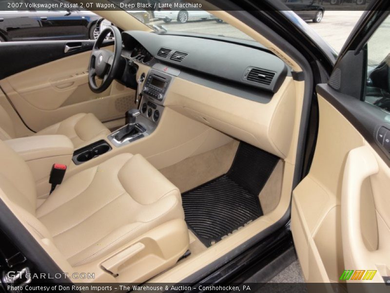 Deep Black / Latte Macchiato 2007 Volkswagen Passat 2.0T Wagon