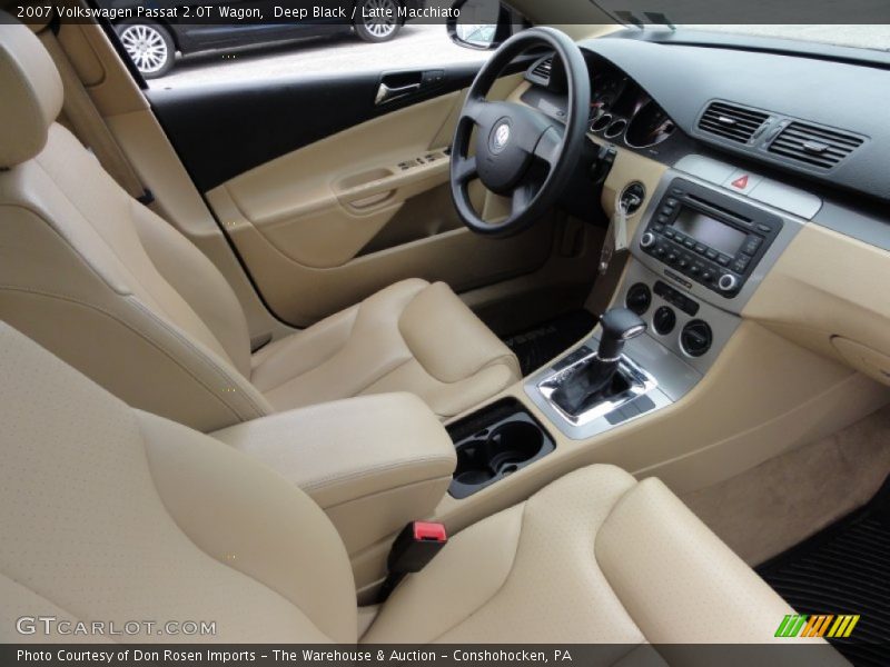 Deep Black / Latte Macchiato 2007 Volkswagen Passat 2.0T Wagon