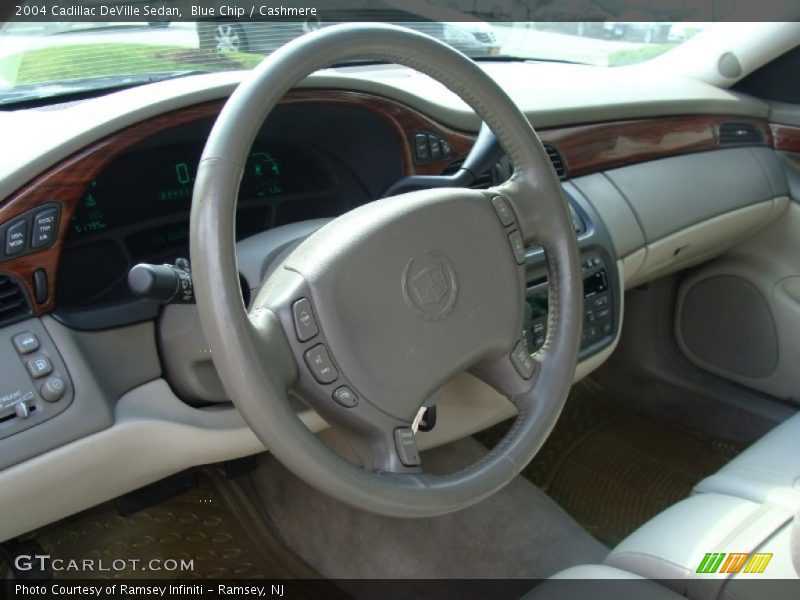 Blue Chip / Cashmere 2004 Cadillac DeVille Sedan