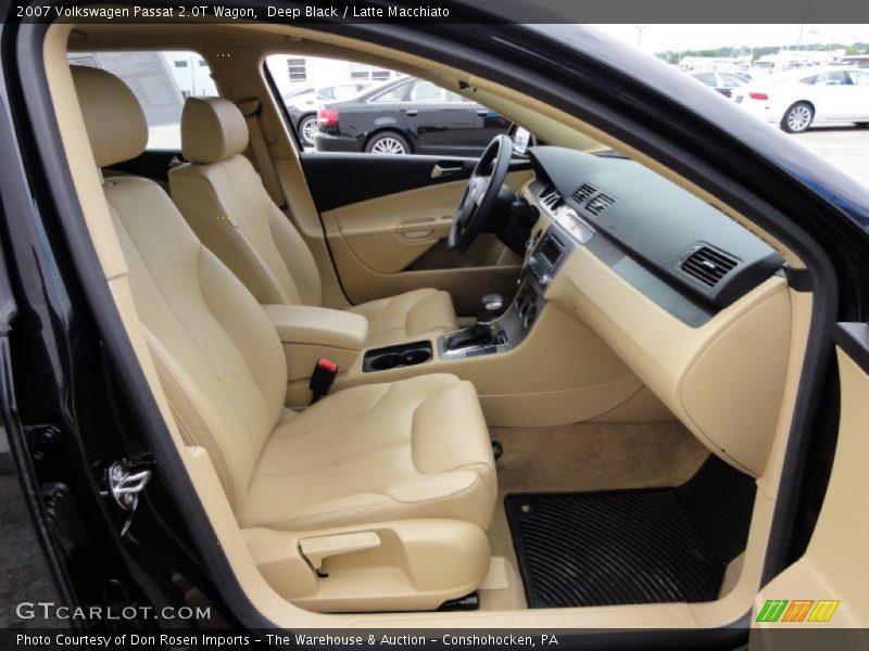 Deep Black / Latte Macchiato 2007 Volkswagen Passat 2.0T Wagon