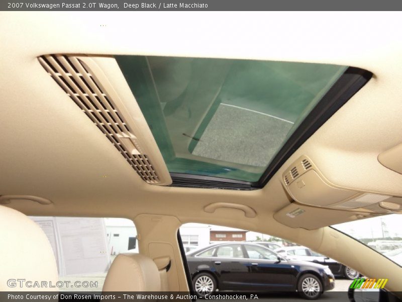 Deep Black / Latte Macchiato 2007 Volkswagen Passat 2.0T Wagon