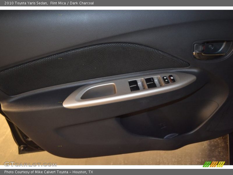 Flint Mica / Dark Charcoal 2010 Toyota Yaris Sedan