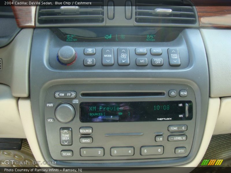 Blue Chip / Cashmere 2004 Cadillac DeVille Sedan