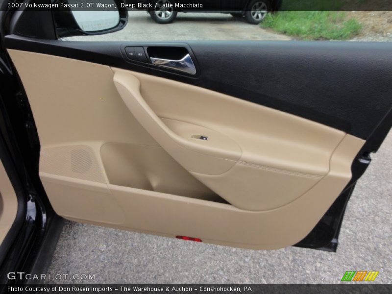 Deep Black / Latte Macchiato 2007 Volkswagen Passat 2.0T Wagon