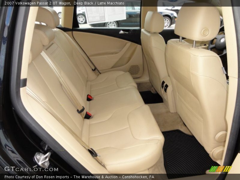 Deep Black / Latte Macchiato 2007 Volkswagen Passat 2.0T Wagon