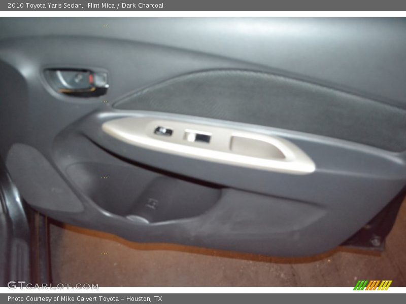 Flint Mica / Dark Charcoal 2010 Toyota Yaris Sedan