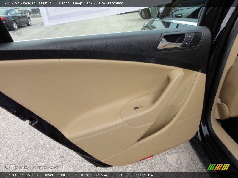 Deep Black / Latte Macchiato 2007 Volkswagen Passat 2.0T Wagon