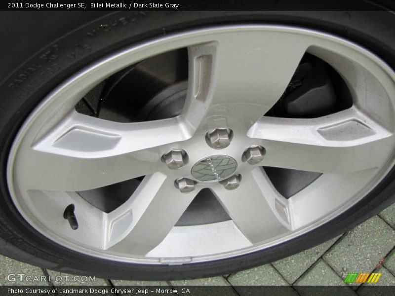 Billet Metallic / Dark Slate Gray 2011 Dodge Challenger SE