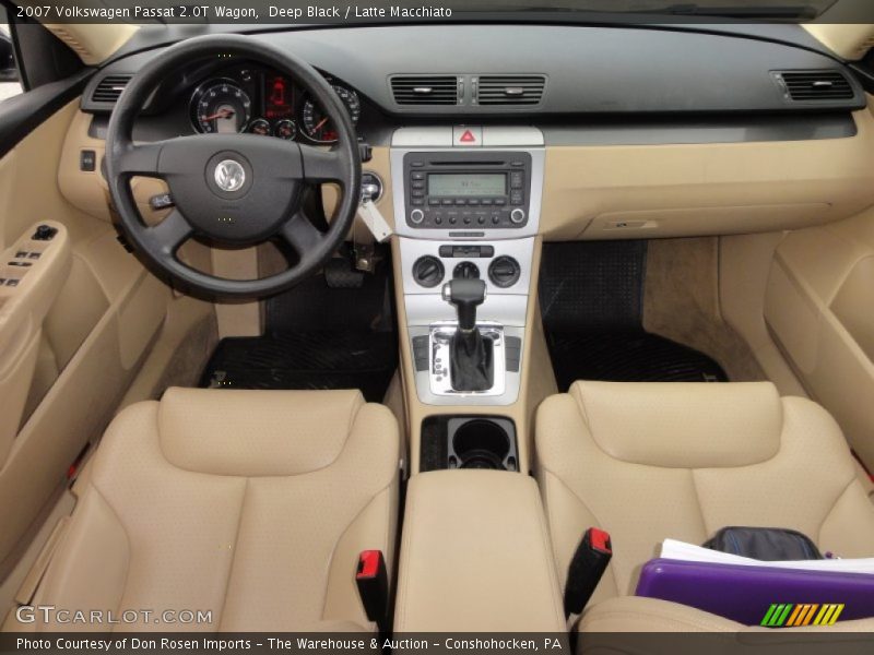 Deep Black / Latte Macchiato 2007 Volkswagen Passat 2.0T Wagon