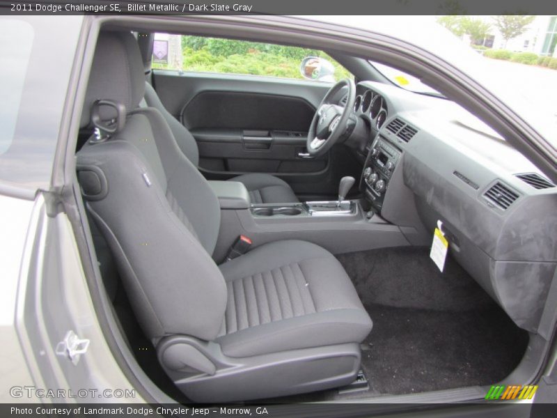 Billet Metallic / Dark Slate Gray 2011 Dodge Challenger SE