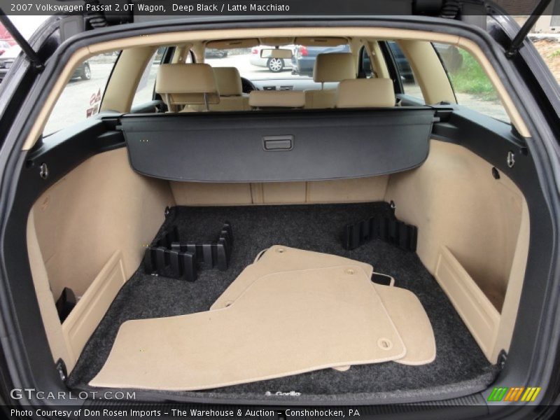 Deep Black / Latte Macchiato 2007 Volkswagen Passat 2.0T Wagon