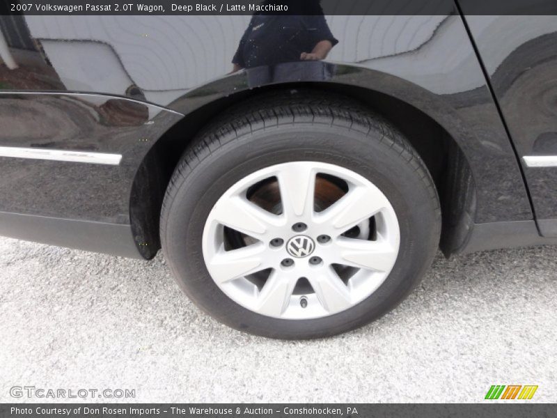 Deep Black / Latte Macchiato 2007 Volkswagen Passat 2.0T Wagon