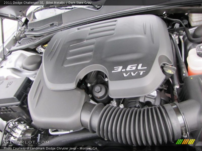 Billet Metallic / Dark Slate Gray 2011 Dodge Challenger SE