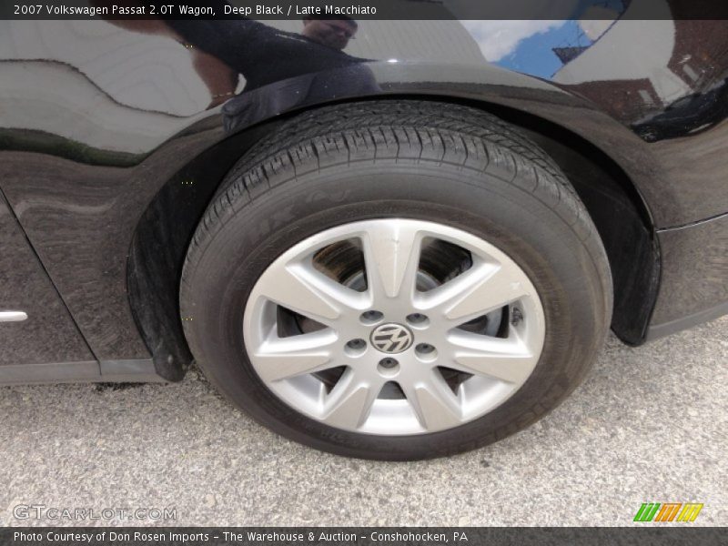 Deep Black / Latte Macchiato 2007 Volkswagen Passat 2.0T Wagon