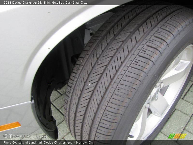 Billet Metallic / Dark Slate Gray 2011 Dodge Challenger SE