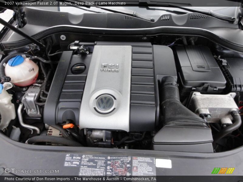 Deep Black / Latte Macchiato 2007 Volkswagen Passat 2.0T Wagon
