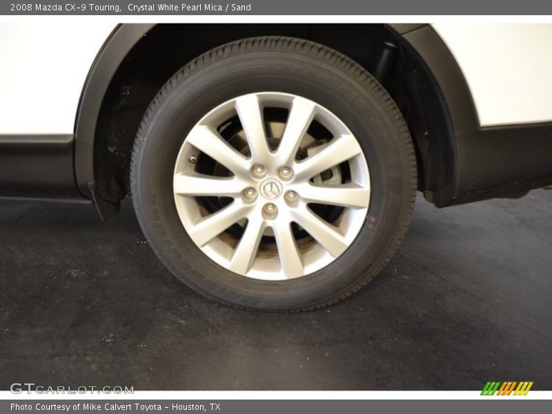 Crystal White Pearl Mica / Sand 2008 Mazda CX-9 Touring
