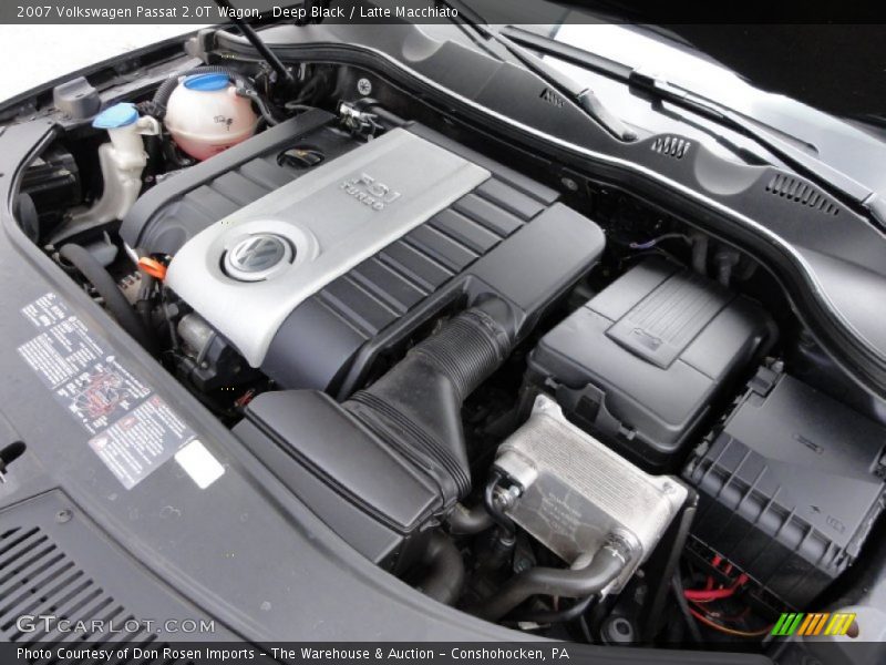 Deep Black / Latte Macchiato 2007 Volkswagen Passat 2.0T Wagon