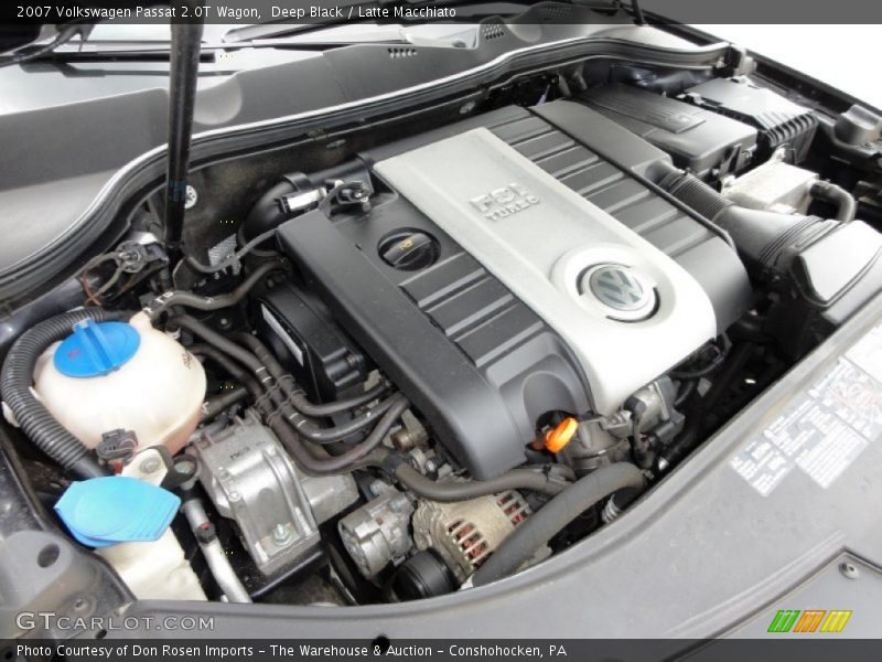 Deep Black / Latte Macchiato 2007 Volkswagen Passat 2.0T Wagon