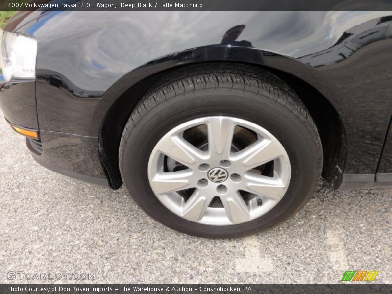 Deep Black / Latte Macchiato 2007 Volkswagen Passat 2.0T Wagon