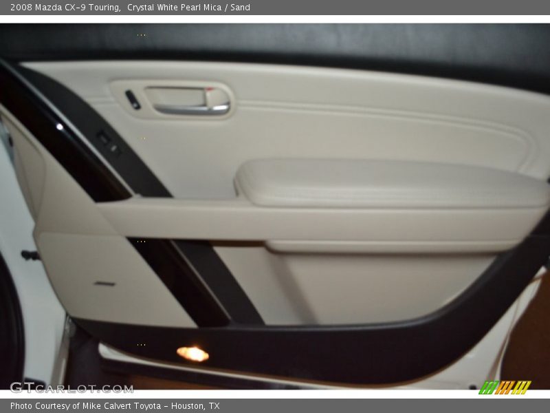 Crystal White Pearl Mica / Sand 2008 Mazda CX-9 Touring