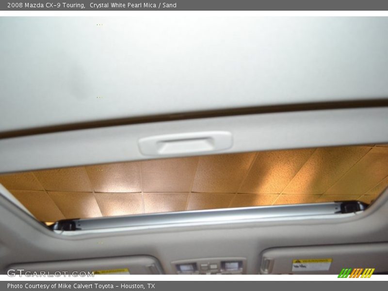 Crystal White Pearl Mica / Sand 2008 Mazda CX-9 Touring