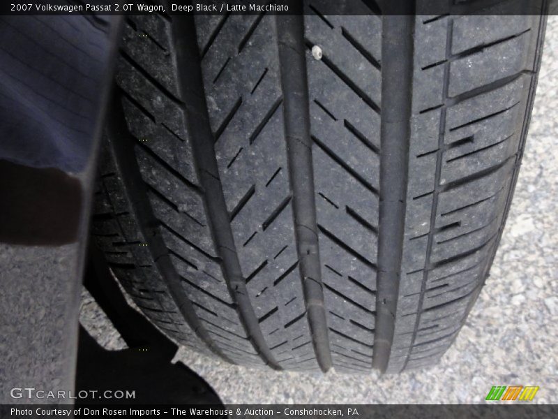 Deep Black / Latte Macchiato 2007 Volkswagen Passat 2.0T Wagon