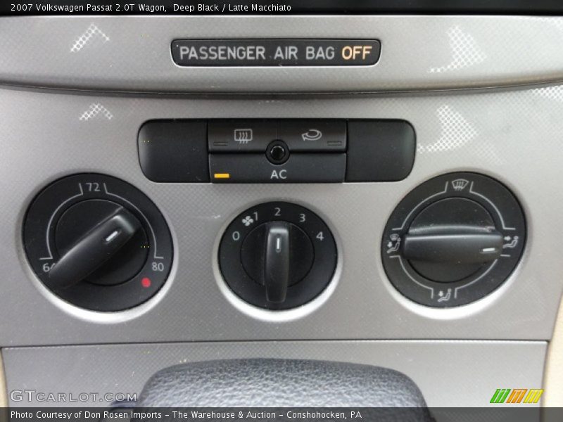 Deep Black / Latte Macchiato 2007 Volkswagen Passat 2.0T Wagon