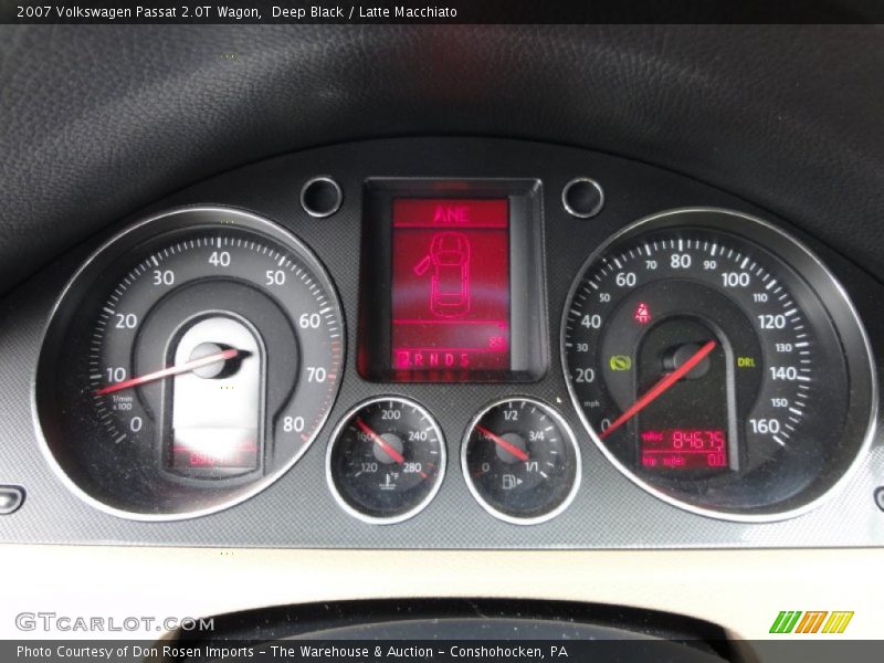 Deep Black / Latte Macchiato 2007 Volkswagen Passat 2.0T Wagon