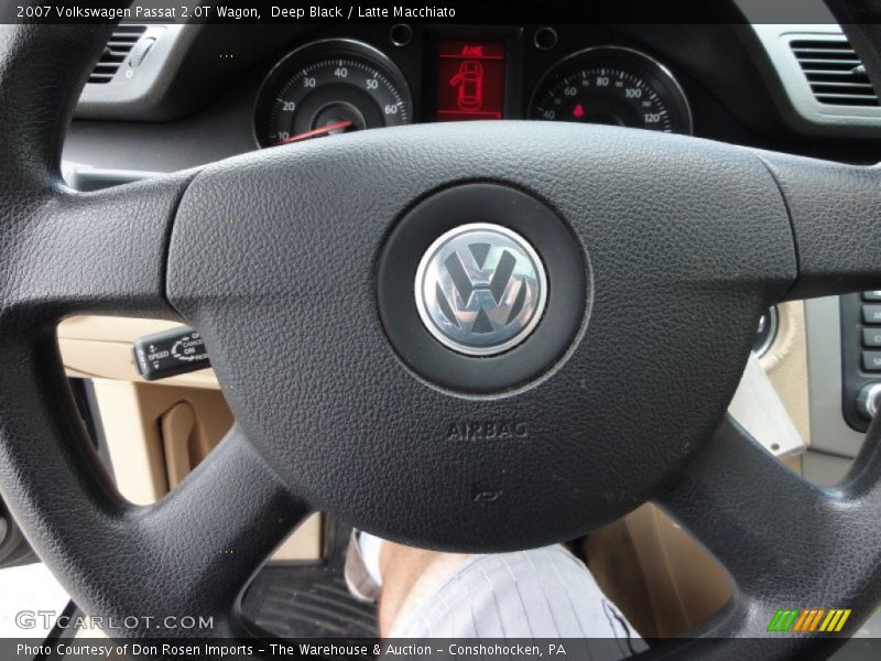 Deep Black / Latte Macchiato 2007 Volkswagen Passat 2.0T Wagon