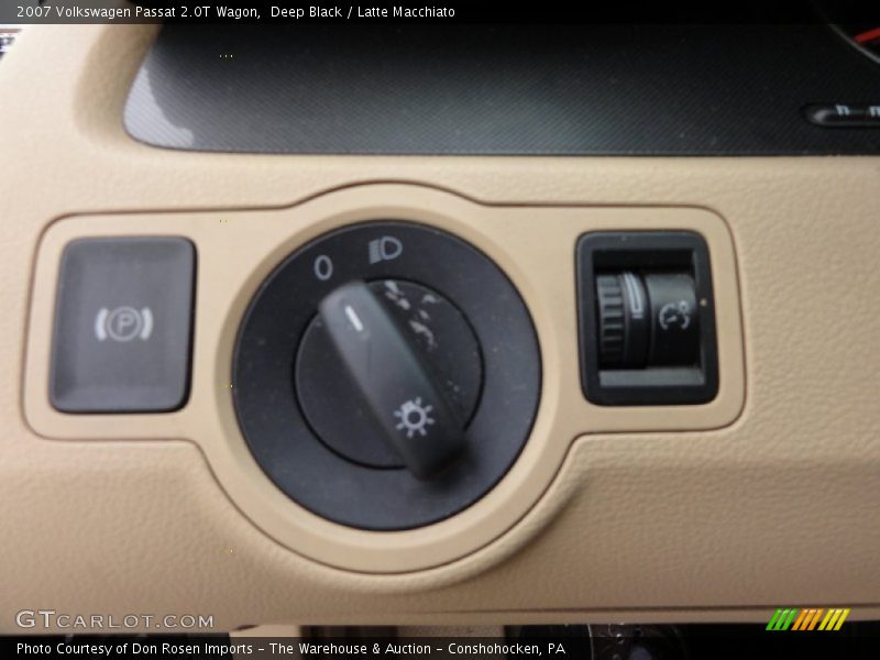 Deep Black / Latte Macchiato 2007 Volkswagen Passat 2.0T Wagon
