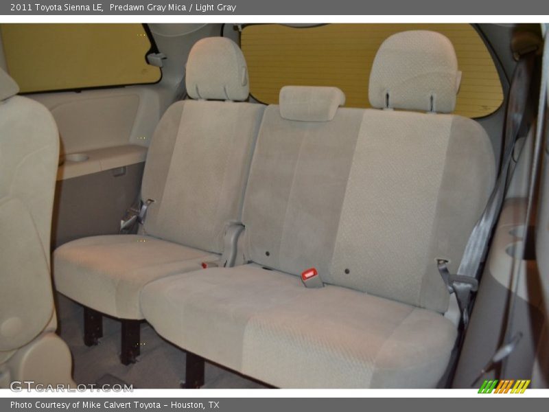 Predawn Gray Mica / Light Gray 2011 Toyota Sienna LE