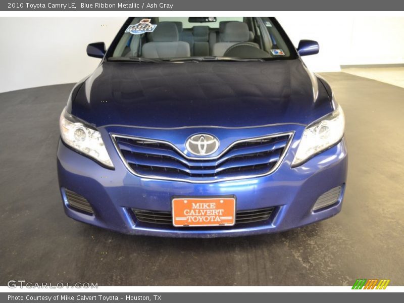 Blue Ribbon Metallic / Ash Gray 2010 Toyota Camry LE