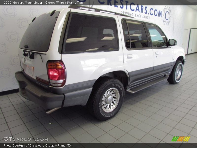 Oxford White / Prairie Tan 1999 Mercury Mountaineer