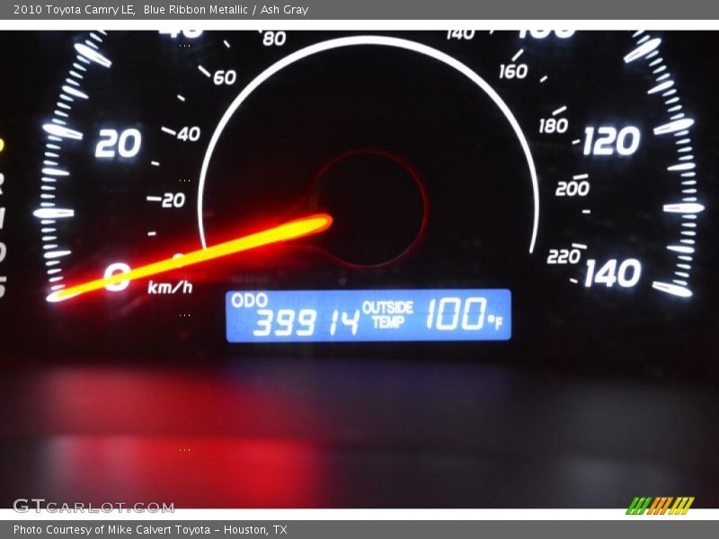 Blue Ribbon Metallic / Ash Gray 2010 Toyota Camry LE