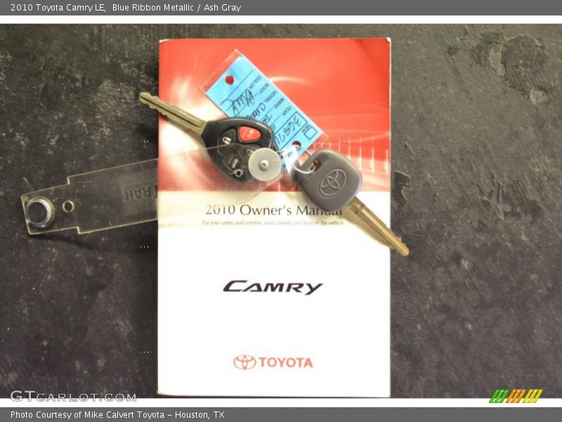 Blue Ribbon Metallic / Ash Gray 2010 Toyota Camry LE