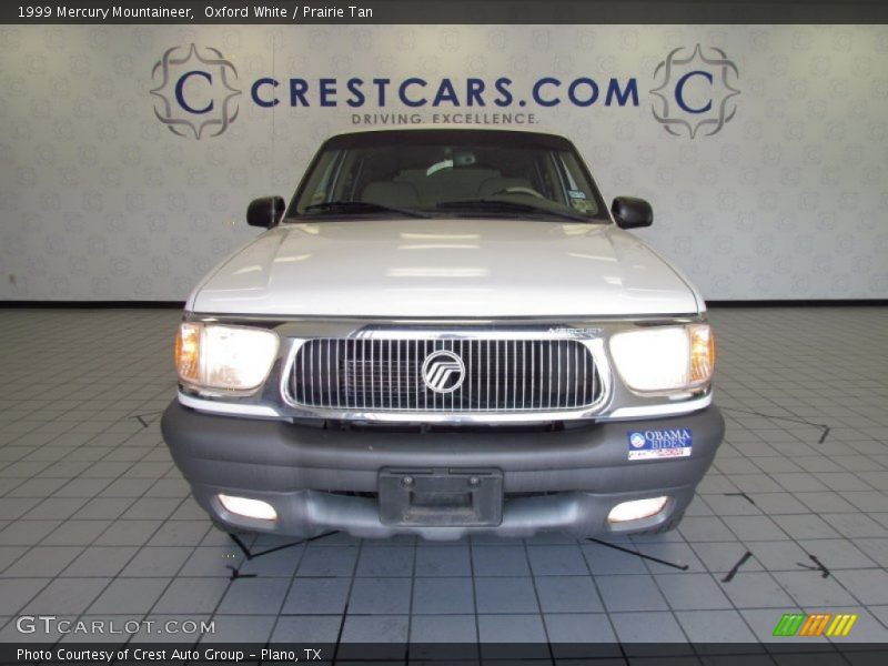 Oxford White / Prairie Tan 1999 Mercury Mountaineer