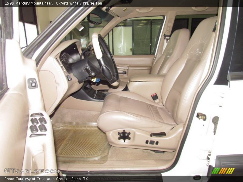 Oxford White / Prairie Tan 1999 Mercury Mountaineer