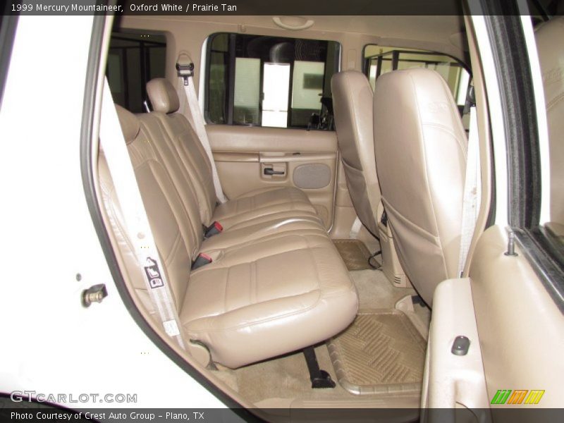 Oxford White / Prairie Tan 1999 Mercury Mountaineer