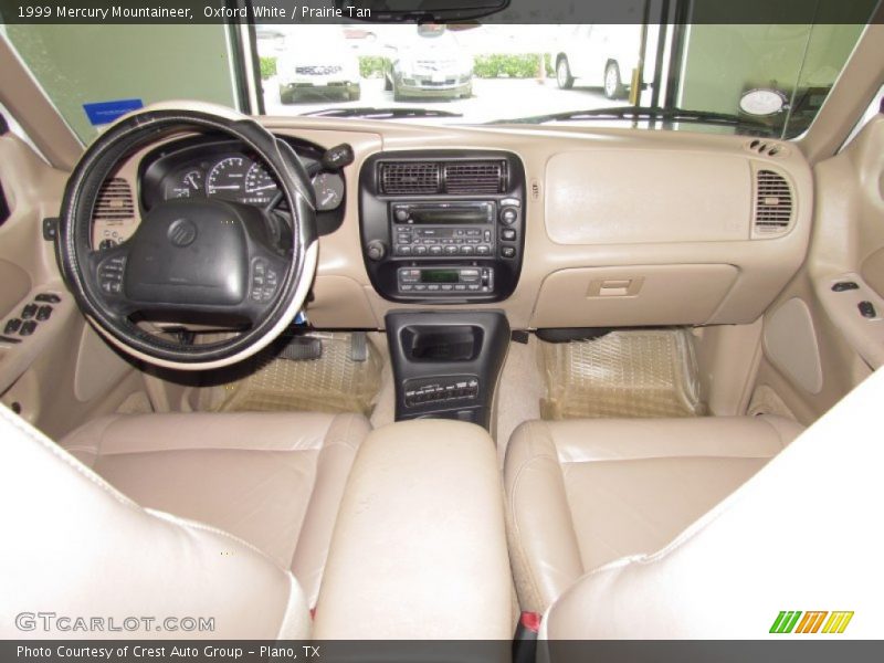 Oxford White / Prairie Tan 1999 Mercury Mountaineer