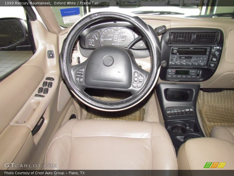 Oxford White / Prairie Tan 1999 Mercury Mountaineer