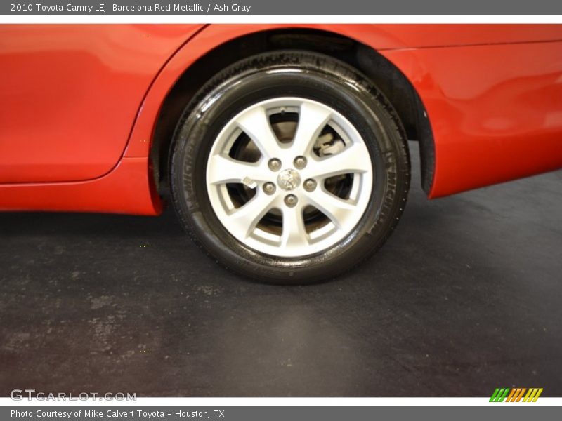 Barcelona Red Metallic / Ash Gray 2010 Toyota Camry LE