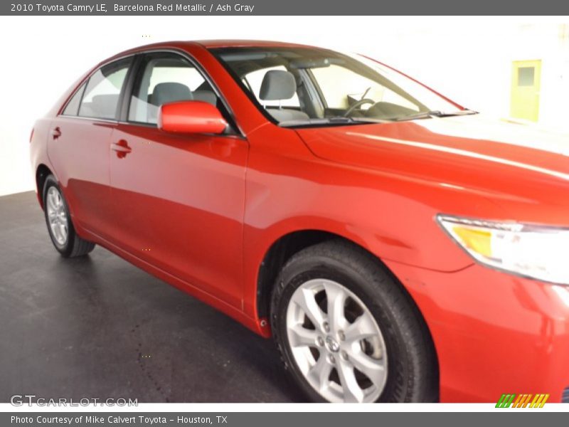 Barcelona Red Metallic / Ash Gray 2010 Toyota Camry LE